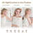  Medium Support Goose Down, Feather Blend Pillow 100% Cotton Cover Bed Pillows-2110471795