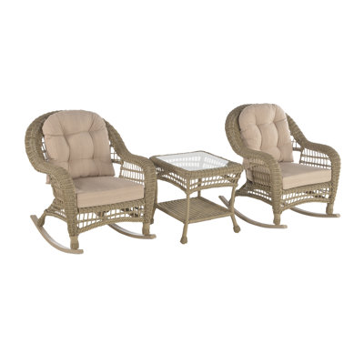 Whitt 2 - Person Patio Conversation Set with Cushions