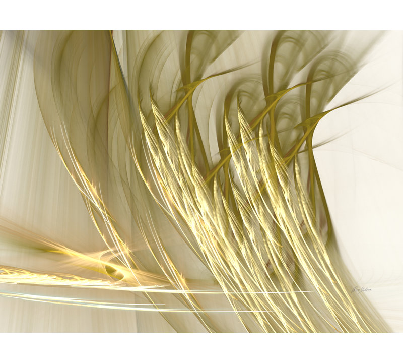 Senic Print by Rica Belna, Black Single Picture Framed Paper, 24" H x 30" W