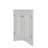 Triangular Corner Cabinet With Adjustable Shelves And Chic Doors-1413908229