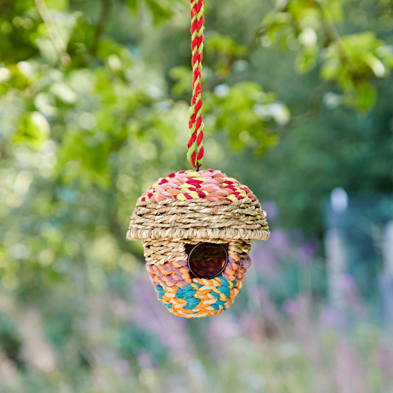 Acorn Recycled Cotton Birdhouse