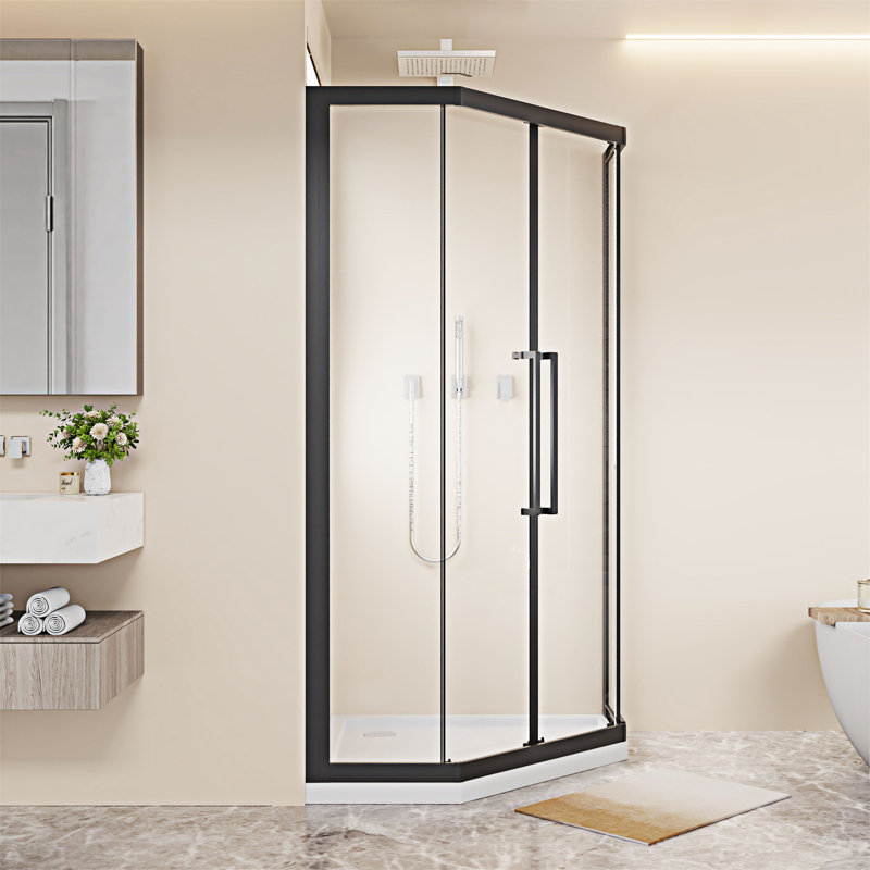 Neo-Angle Sliding Shower Door