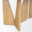 Gillespie 84" Geometric Cutout Base Dining Table-115605784