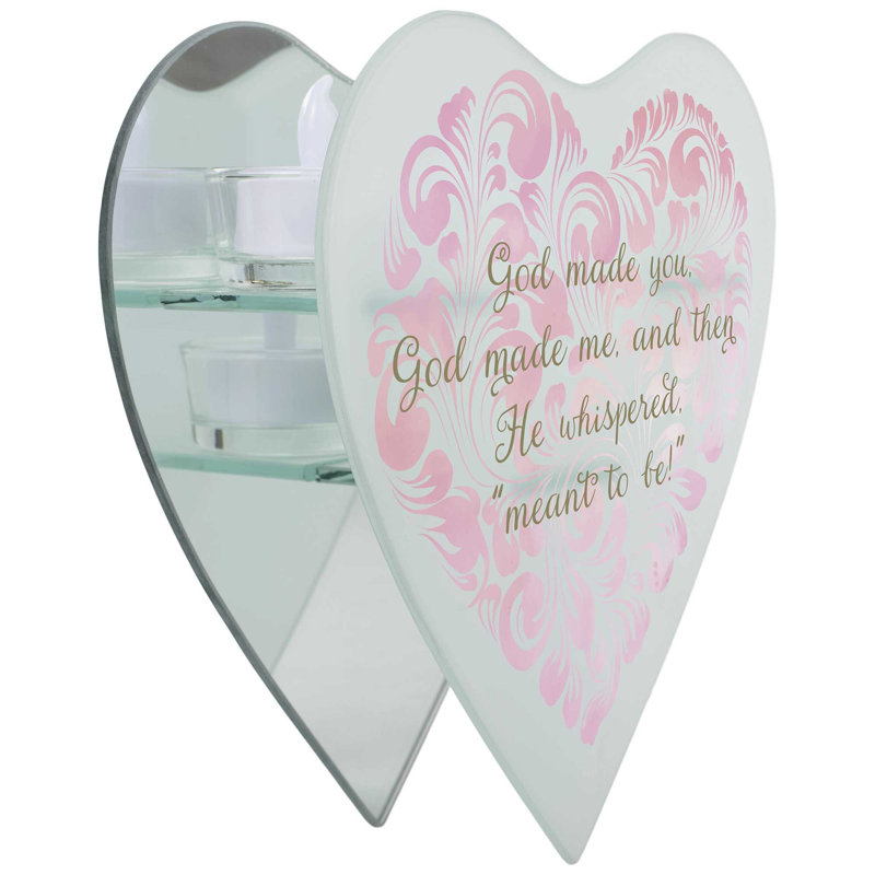 Glass Wall Tealight God Made You