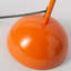 Lampe sur pied industrielle avec abat-jour industriel en métal orange pastel-238783775