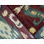 Ikat Area Rug in Red