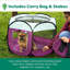 Cage portative pliable pour chien