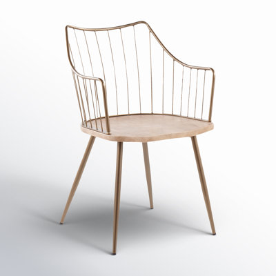 Fauteuil à dossier à lattes Fianna