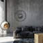 Gear Metal Wall Clock-55674925