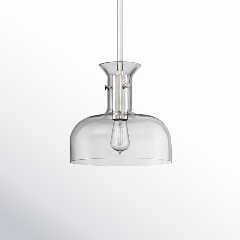 Coffey 1 - Light Pendant, Aged Brass, 11.5" H X 12" W X 12" D