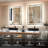 Flat LED Wall Mirror-677598824