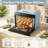 ROBAM R-Box 3-in-1 0.8 cu. ft. Countertop Steam Oven with 7 Modes, True Convection, Air Fry, Bake, Roast, 32 Presets, and Steam Self-Clean-136930149