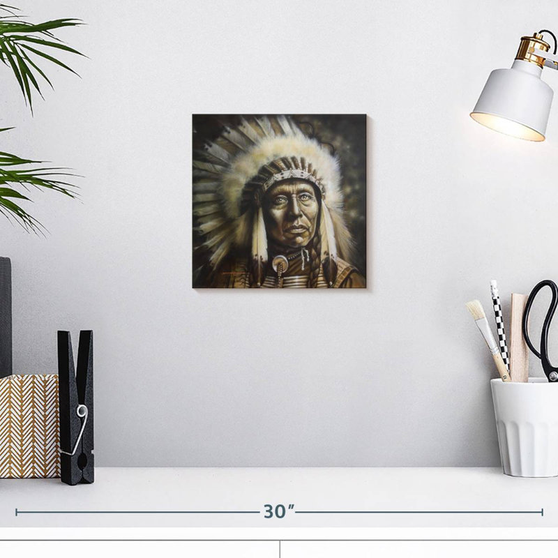 Leisha Chief, 10" H x 10" W