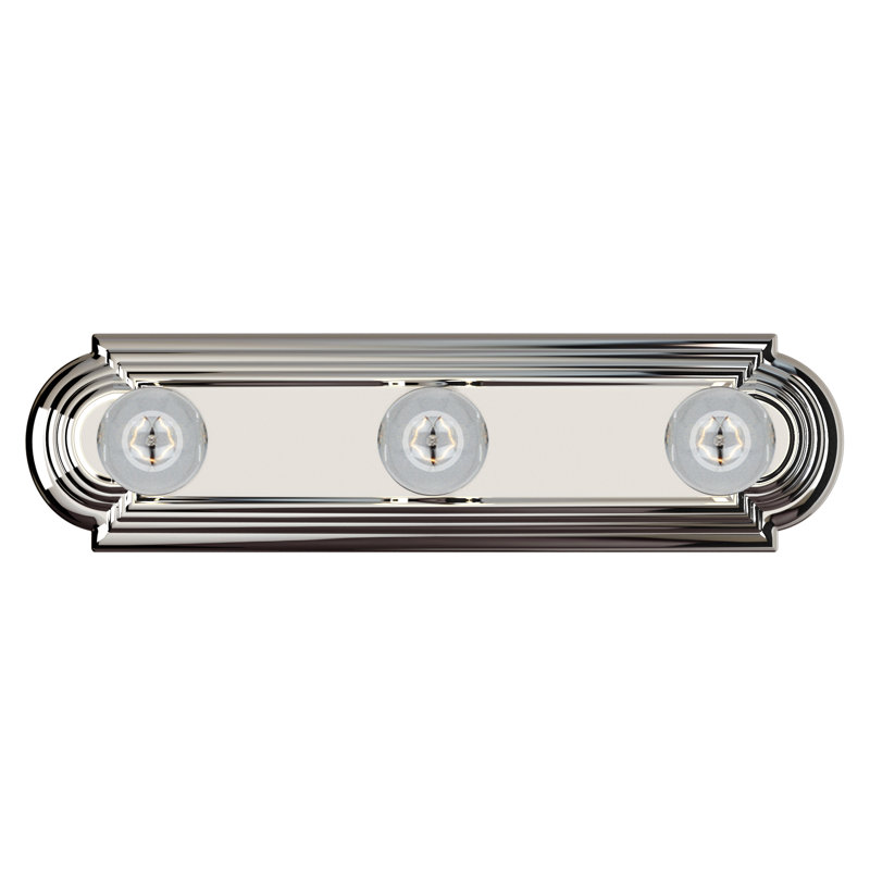 Carder 3 - Light Dimmable Bath Bar, Polished Chrome