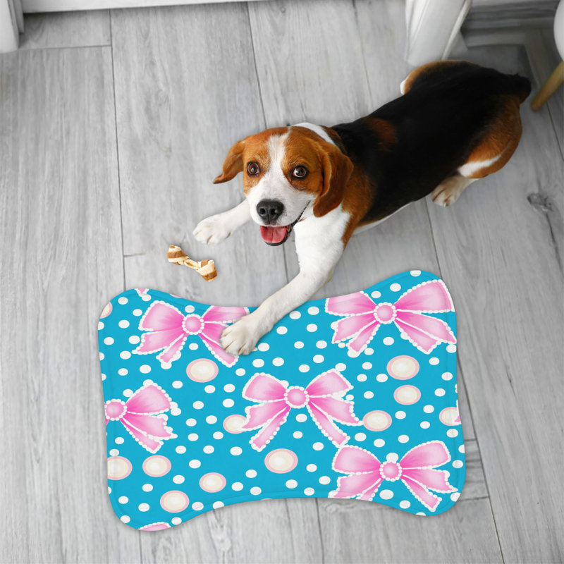 Perle et arc - Tapis d'alimentation en os 1 pièce, 18"
