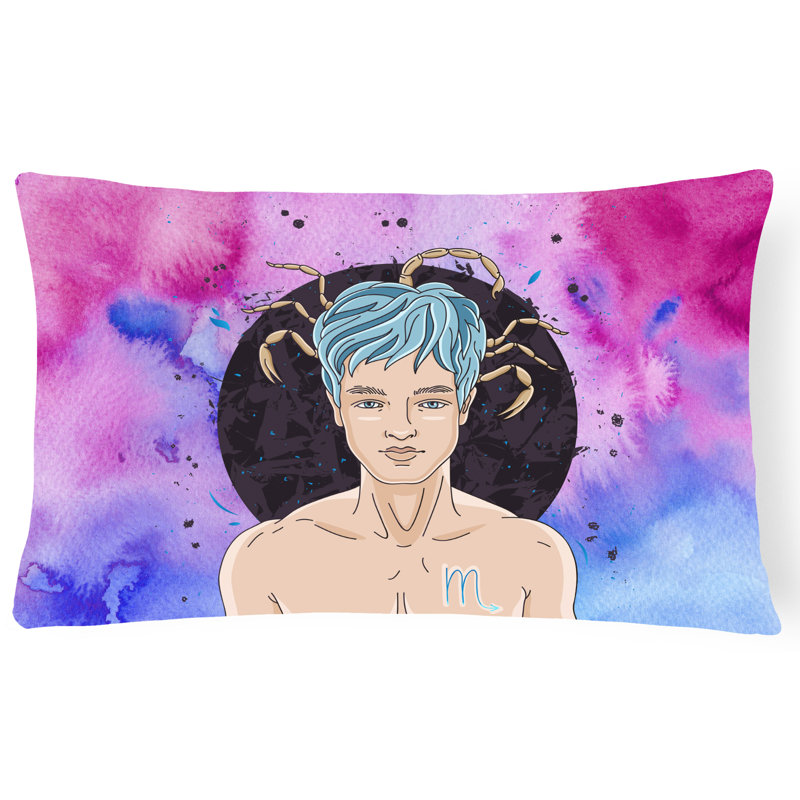Coussin lombaire à enseignes constellations zodiac
