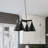 Tennie 4 - Light Dimmable Classic / Traditional Chandelier