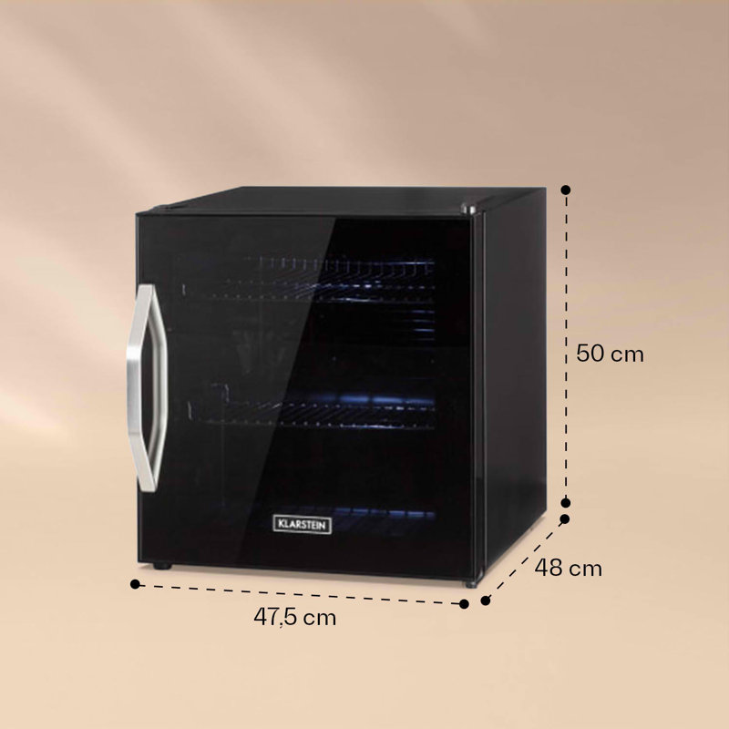 Klarstein 47m³ L Freestanding Mini Fridge