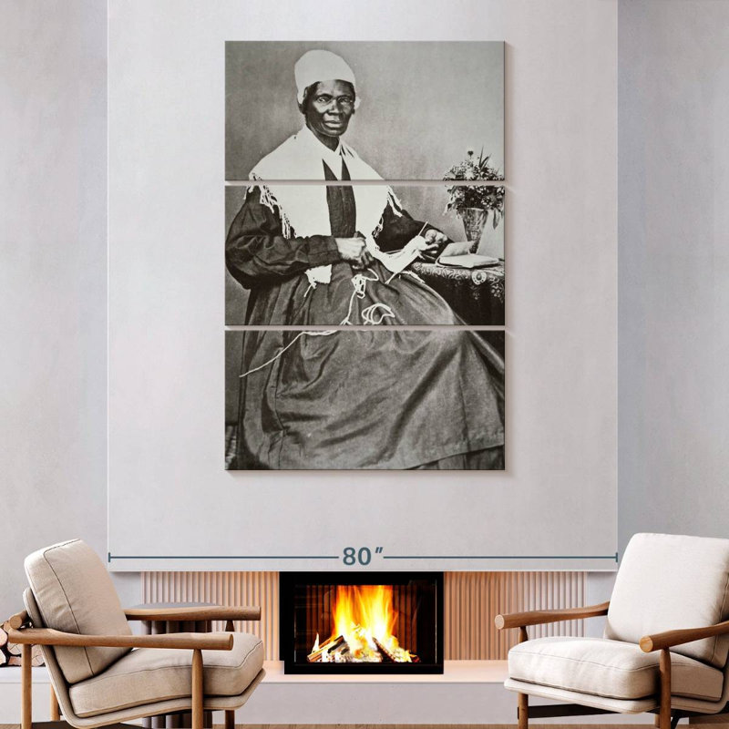 Khareem Sojourner Truth, 74" H x 48" W