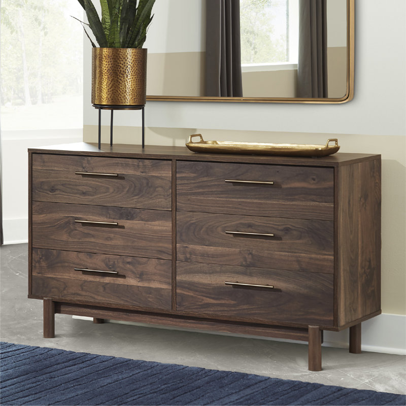Dudzik 59'' W 6 - Drawer Dresser
