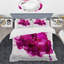 Ensemble de housse de couette en microfibre / polyester Viva Magenta Secret Wispers III-10796816