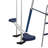 XDP Recreation Playground Galore Outdoor Backyard Kids Play Swing Set with Slide