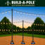 Mât de patio noir 3 pièces de 9 pi pour une utilisation en plein air par Simple Living Solutions, parfait pour l'éclairage auvent, les mariages, les fiançailles et plus encore!