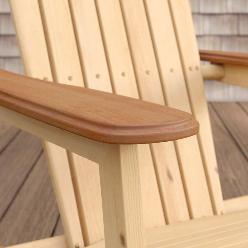 Eswer Foldable Outdoor Adirondack Chair