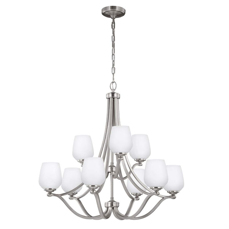 Lankford 9 - Light Shaded Chandelier