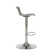 Vahig Swivel Adjustable Height Counter Stool with Metal Frame