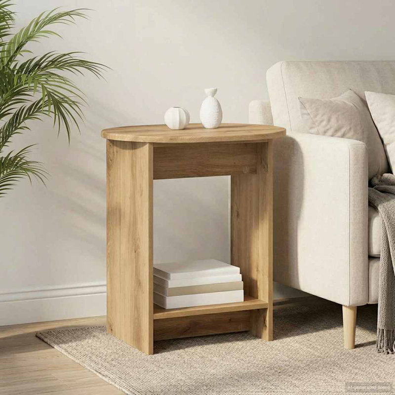 End Table, Artisan Oak
