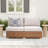 Windsor Aluminum Rattan Armless  Loveseat