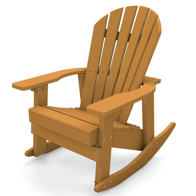 Chaise berçante Calvin Charleston Adirondack, Cèdre