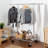 Shanaya Metal Adjustable Rolling Clothing Rack