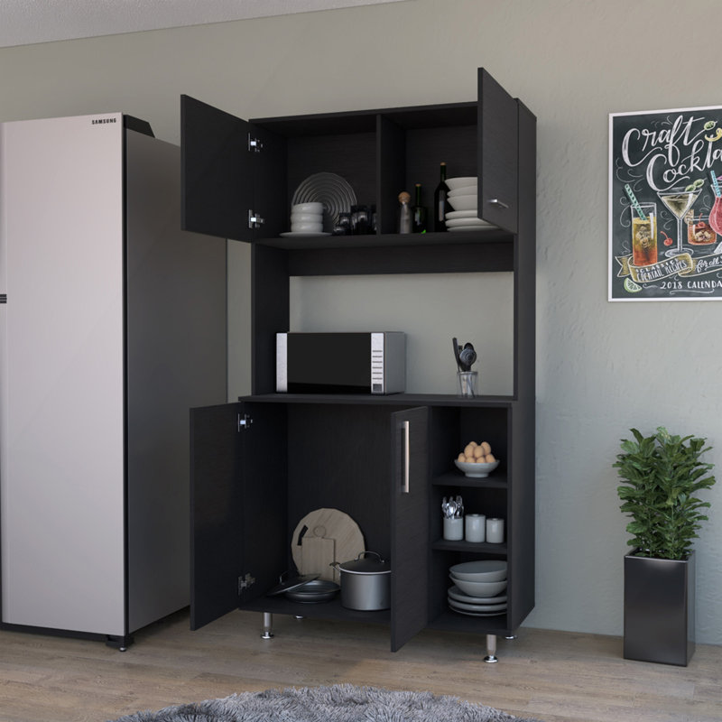 Garde-manger Colorado, trois tablettes ouvertes