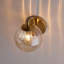 Applique murale en verre Andrek