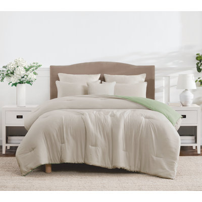 Amherst Microfiber Comforter Set with Decorative Pillows