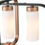 Lustre linéaire moderne à 5 lumières Rex