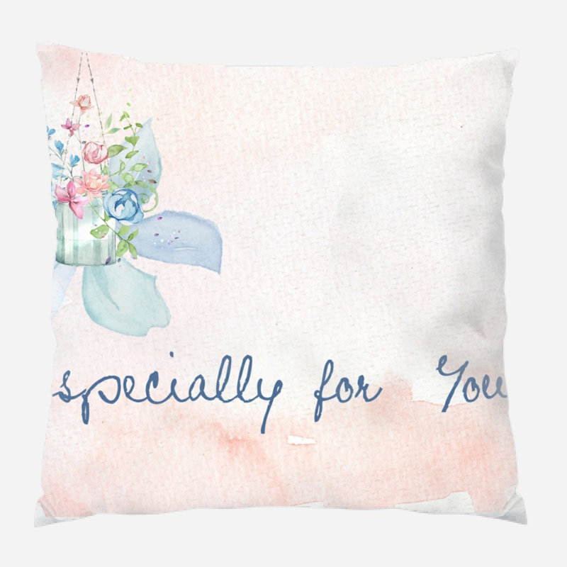 Coussin spécialement jeté Mcelveen, Microsuède, Intérieur