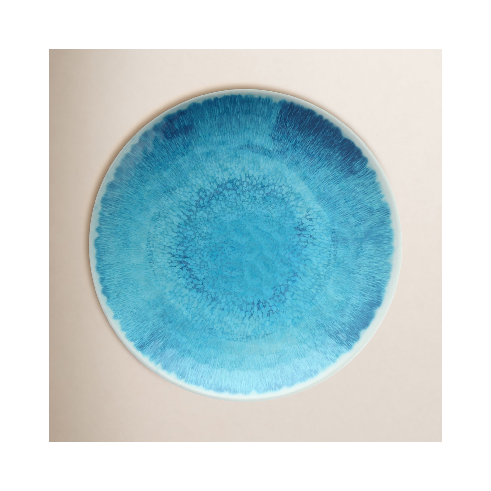 Fortessa Shasta Melamine Dessert Plate, Blue