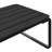 Rectangular Coffee Table with Slat Top & Aluminum Sled Base-102187818