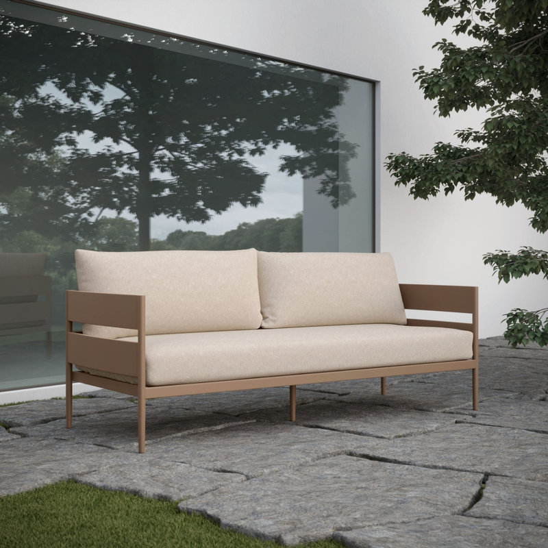 Melbourne 3 Seat Sofa + Cashew Cushion