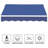 JOVNO 60'' Fabric Cover Retractable Patio Awning-63549646-63612480