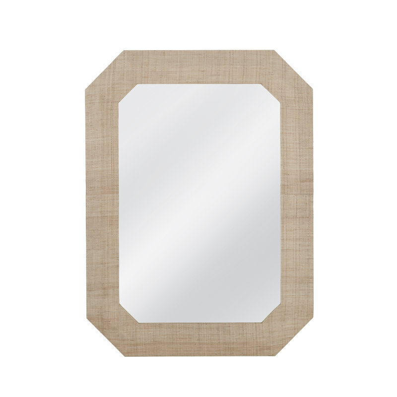 Bayou Breeze Shashi Solid Wood Rectangular Wall Mirror