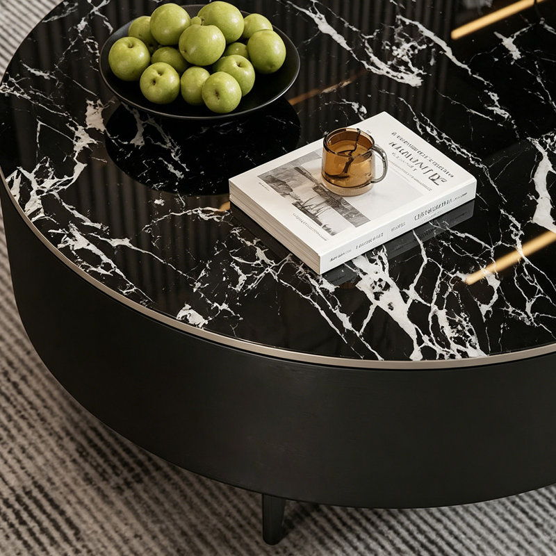 Ensemble de tables basses Modern Modern, Black