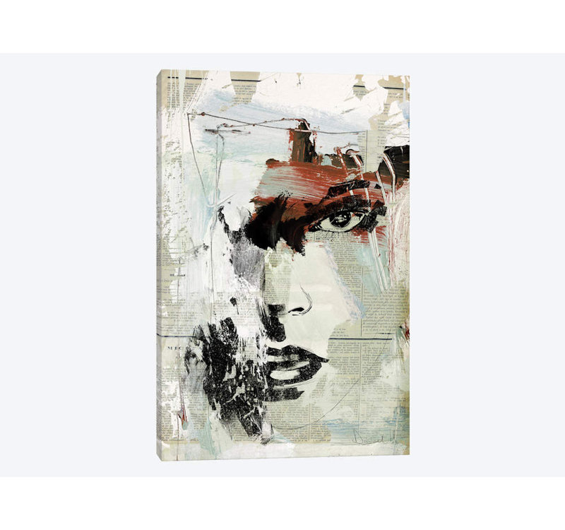 « moment », impression sur toile, H 12 po x l 8 po x P 0,75 po, Toile tendue, Pas de tapis