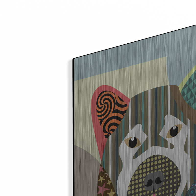«Akita Dog» par Lanre Adefioyue, H 24 po x l 16 po