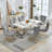 Charys Tufted Velvet Upholstered Cross Legs Parsons Dining Chair-760114289