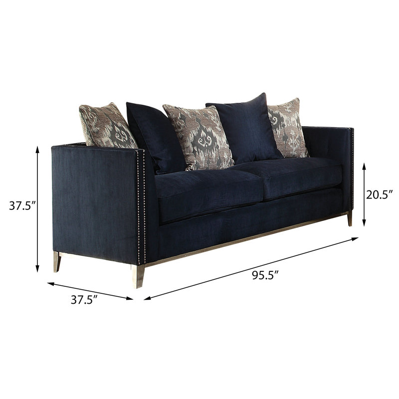 Kashtan Upholstered 95.5'' Sofa