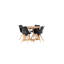 Womack 4 - Person Dining Set